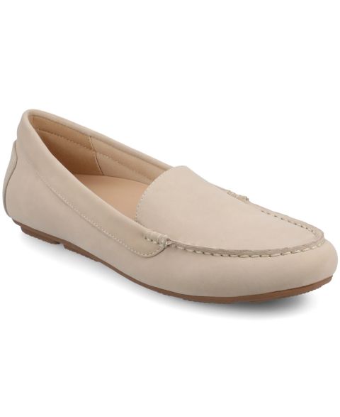 Женские туфли Journee Collection Oreta Round Toe Driver, цвет: Бежевый