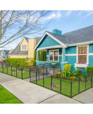 Heavy-Duty Dog Playpen Foldable Metal Exercise & Garden Fence