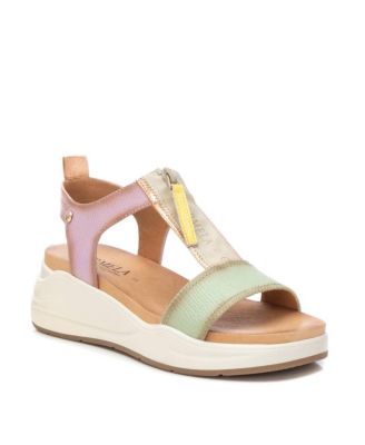 Carmela Leather Women's Casual Sandals by Xti