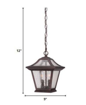 Birdhouse Hanging Light Stylish Outdoor Pendant for Porch & Garden