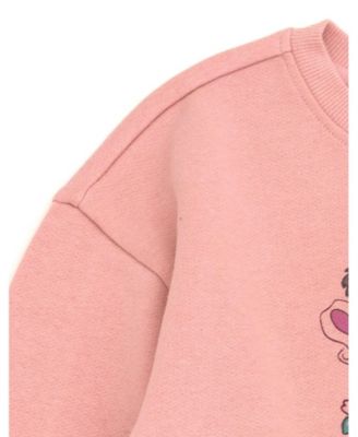 Girls Fleece Flannel Oversized Dress