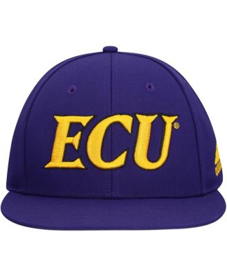 Men's Purple ECU Pirates on Field Fitted Hat