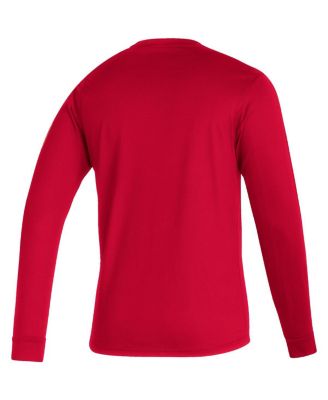 Men's Red Real Salt Lake Vintage Performance Long Sleeve T-Shirt