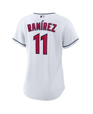 Women's Jose Ramirez White Cleveland Guardians Home Replica Player Jersey