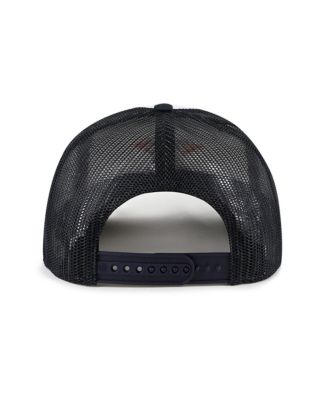 Men's White/Navy Houston Astros Freshman Trucker Adjustable Hat