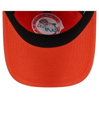 Women's Orange Miami Dolphins Throwback Main Core Classic 2.0 9TWENTY Adjustable Hat