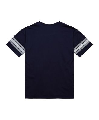 Men's Navy Yale Bulldogs Fashion Oversized T-Shirt