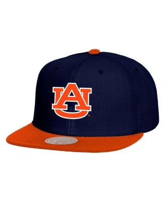 Mitchell & Ness - Men's Navy/Orange Auburn Tigers 2-Tone 2.0 Snapback Hat