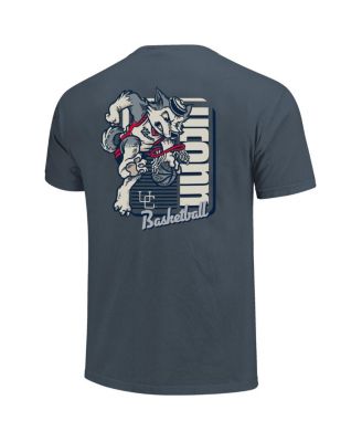 Men's Navy UConn Huskies Comfort Colors Mascot Dunk T-Shirt