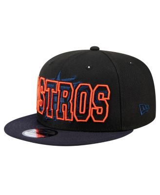 New Era - Men's Black Houston Astros Splatter 9FIFTY Snapback Hat