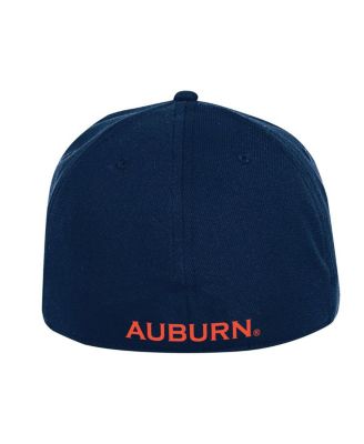 Men's Navy Auburn Tigers Sideline Blitzing Accent Flex Hat