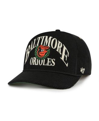 '47 Brand - Men's Black Baltimore Orioles Pitchout Rope Hitch Adjustable Hat