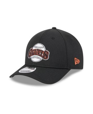 New Era - Men's Black San Francisco Giants 2025 Batting Practice 9FORTY M-Crown Adjustable Hat