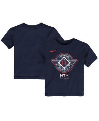 Nike - Toddler Navy Houston Astros 2025 City Connect Logo T-Shirt