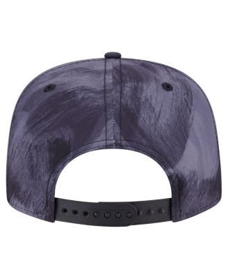 Men's Navy Milwaukee Brewers Printed Golfer Snapback Hat