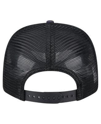 Men's Black New York Mets Adventure Drinks Pattern 9SEVENTY Stretch-Snap Hat