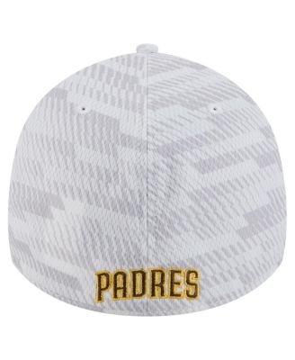 Men's White San Diego Padres Graded 39THIRTY Flex Hat
