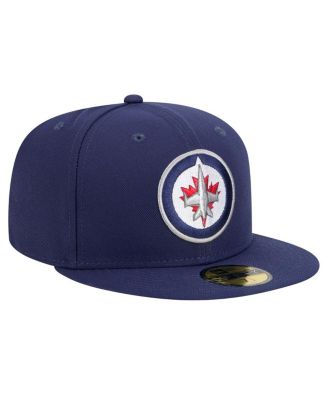 Men's Navy Winnipeg Jets Core 59FIFTY Fitted Hat