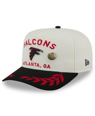New Era - Men's Cream/Black Atlanta Falcons 2025 NFL Draft A-Frame 59FIFTY Fitted Hat