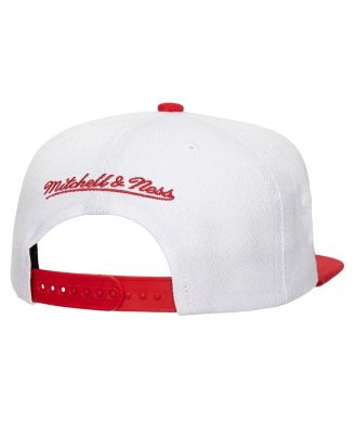 Men's White California Angels Cooperstown Collection Basic Flip Snapback Hat