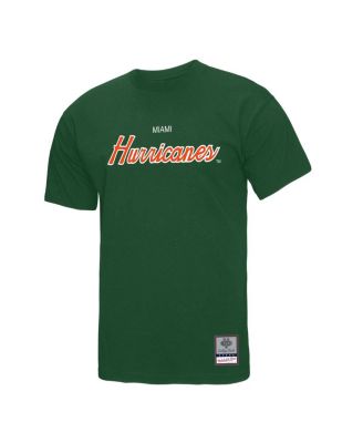 Men's Green Miami Hurricanes Elite Script T-Shirt