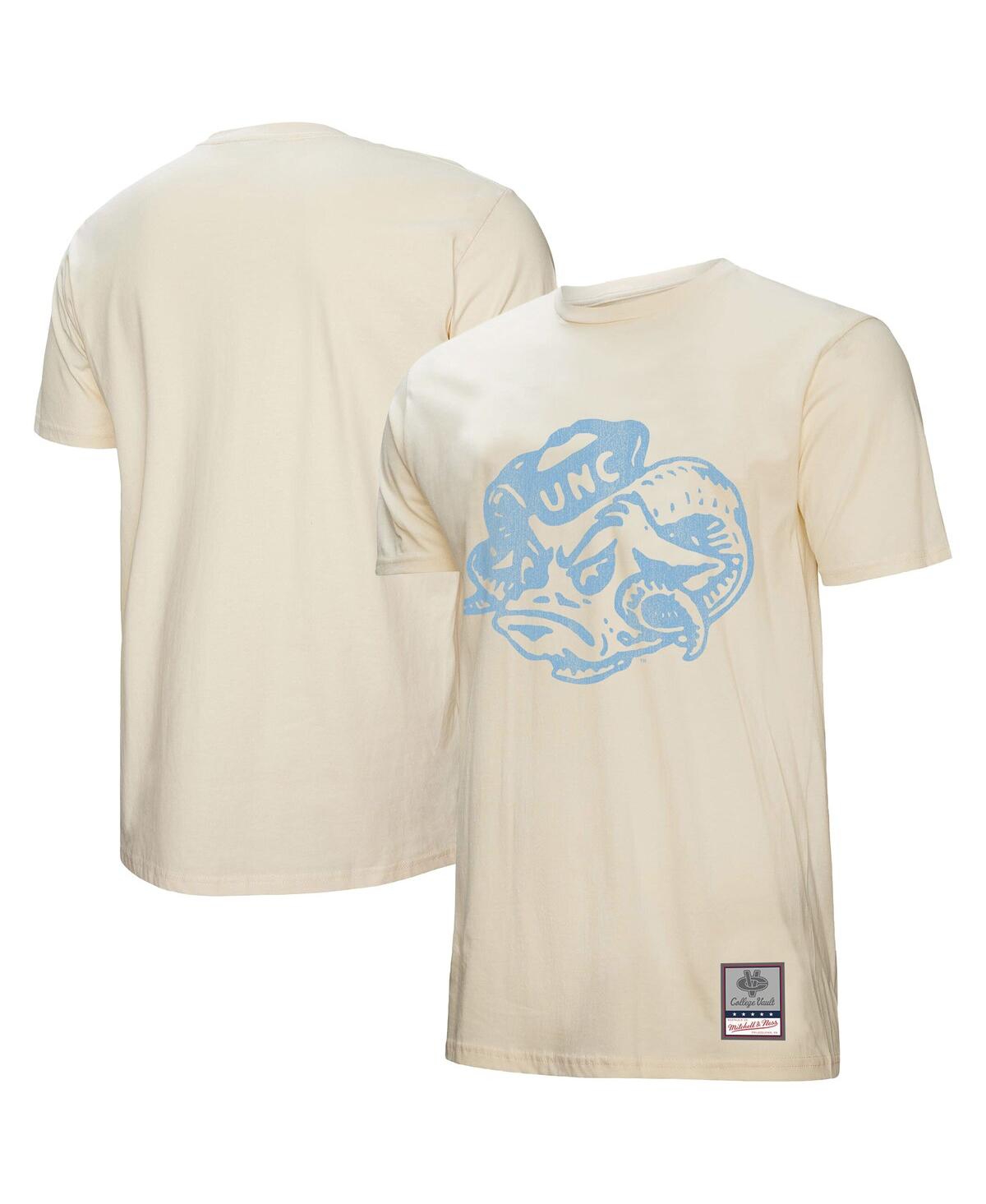 Mitchell & Ness Men's Cream North Carolina Tar Heels Vintage Tone T-Shirt - Cream