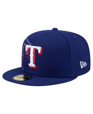 Men's Royal Texas Rangers Yarn Stitch 59FIFTY Fitted Hat