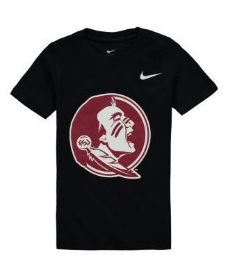 Nike - Preschool Black Florida State Seminoles Logo T-Shirt