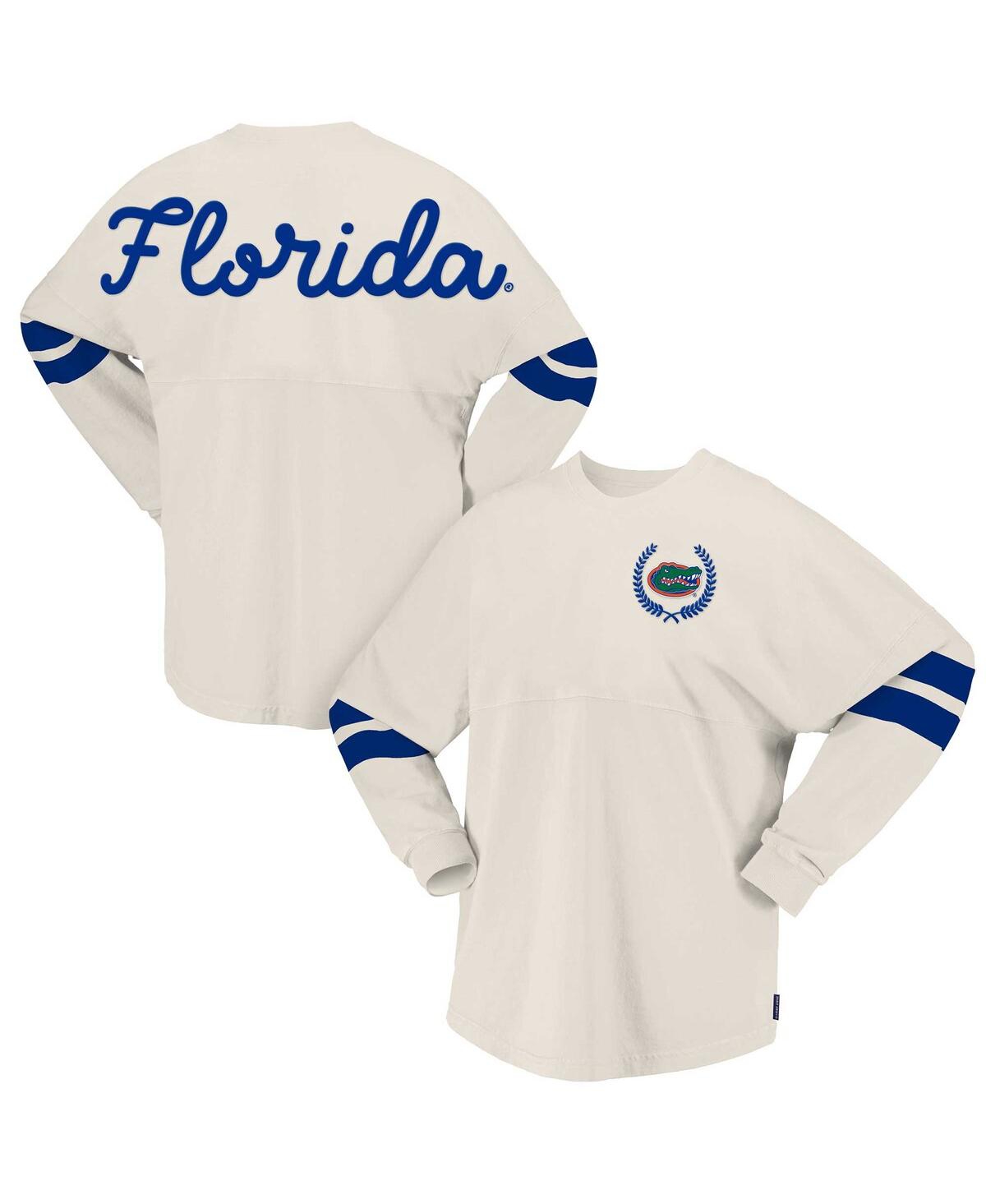 Women's Cream Florida Gators Oversized T-Shirt - Cream