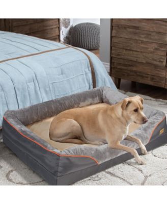 Luxury 2XL Warm Washable Orthopedic Pet Bed for Dogs/Cats