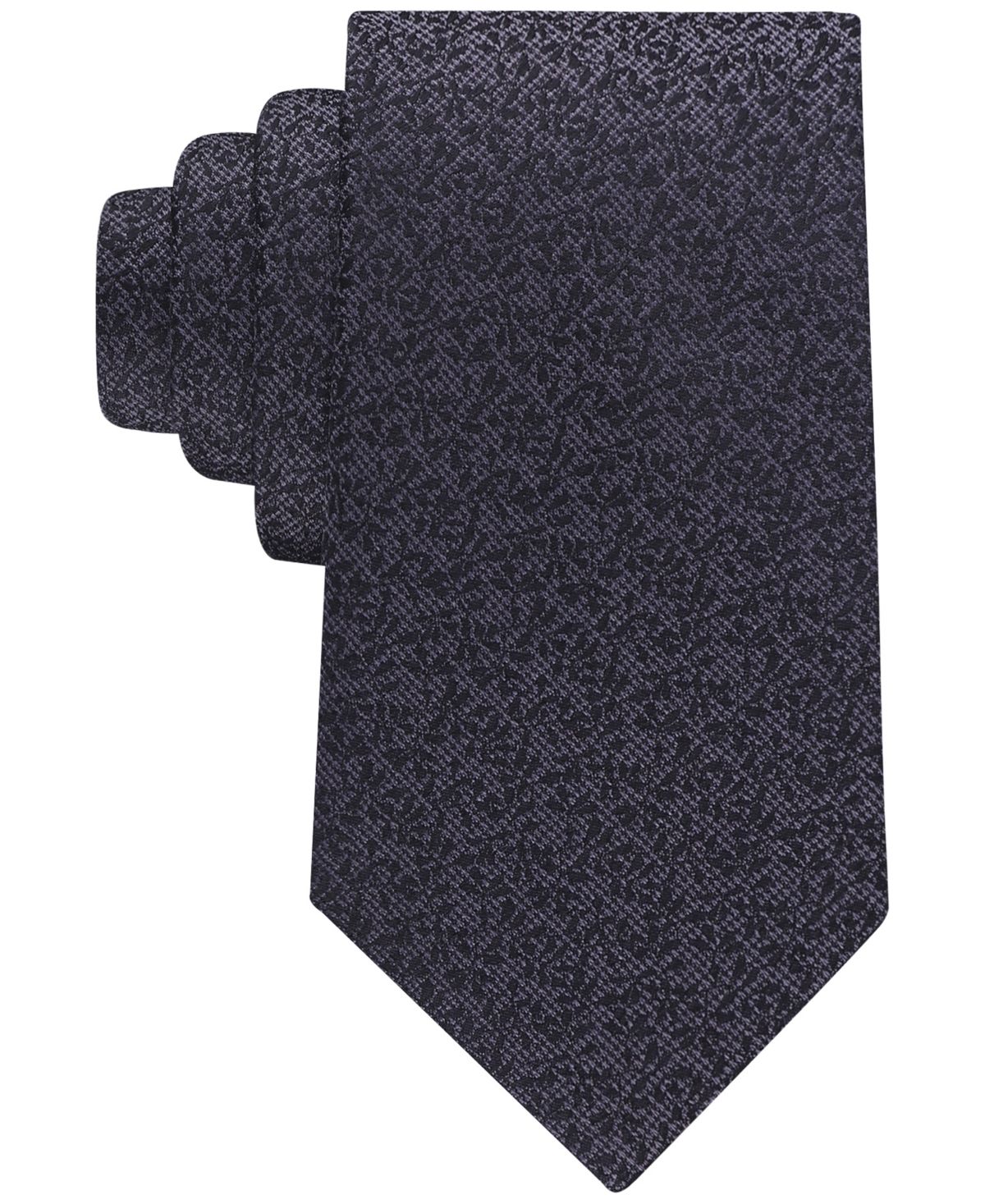 Мужской галстук в цветочек с петухом