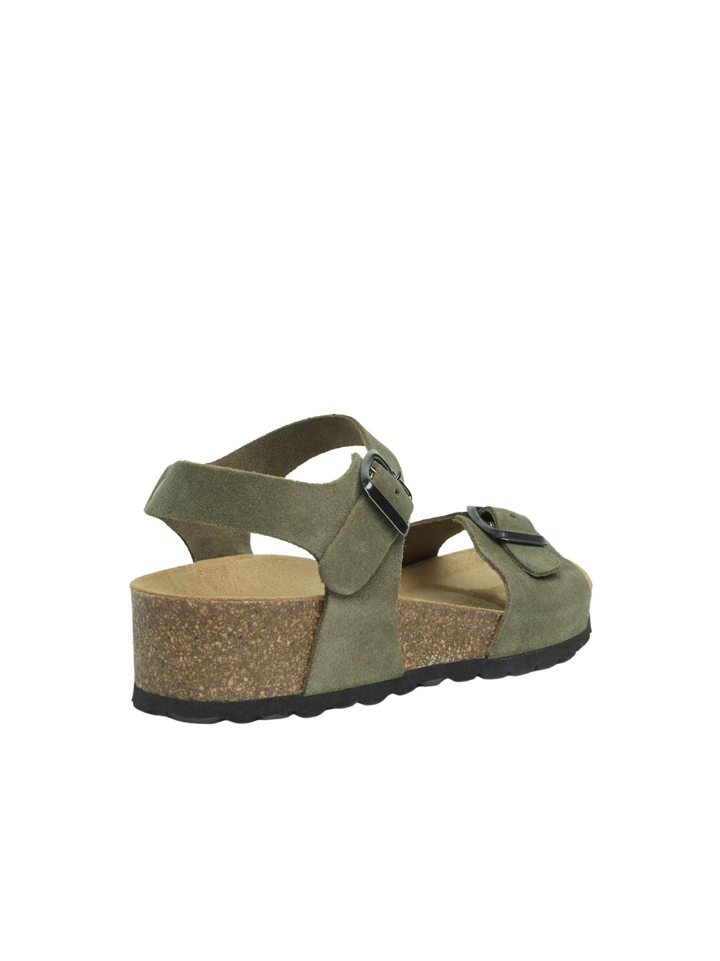 Женские сандалии Celtic & Co. Low Wedge Dbl Buckle Sandal, цвет: Оливковый — фото 4