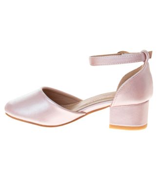 Little and Big Girls Low Heeled Dress Shoe