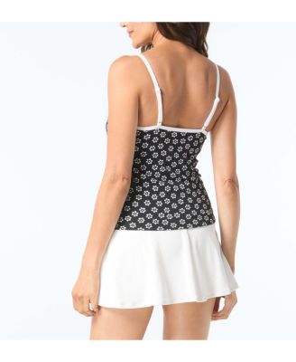 Women's Swim Lexi Fitted Underwire Textured Tankini Top