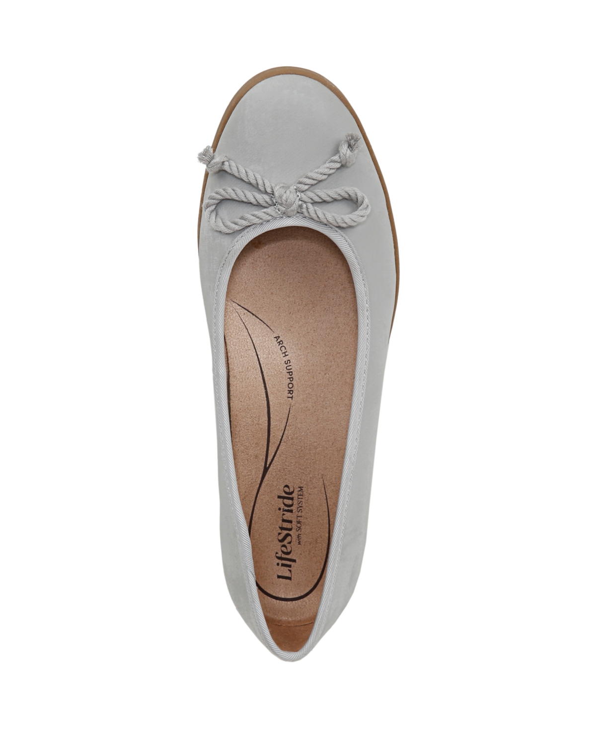 LIFESTRIDE WOMEN'S MAURA ROUND TOE BALLERINA FLATS 