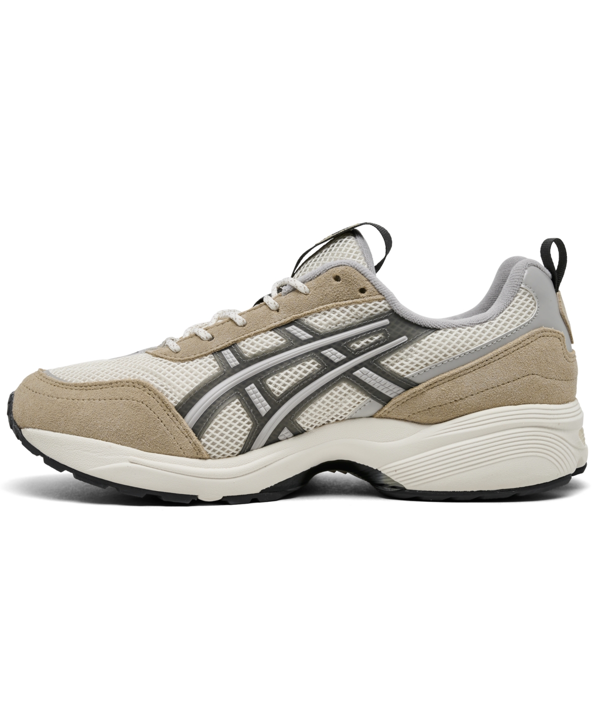 Asics Men's Gel-1090 V2 Running Sneakers From Finish Line In Cream,clay Gray