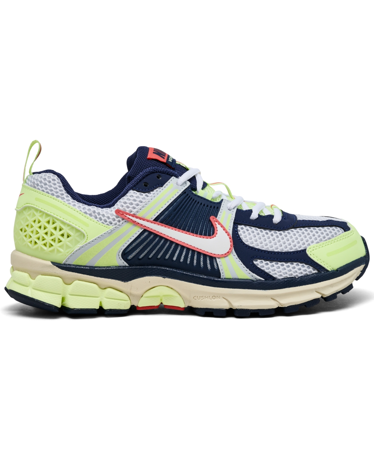 Nike Big Kids Vomero 5 Casual Sneakers From Finish Line In Barely Volt,navy