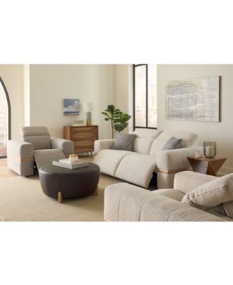 Nierling Zero Gravity Power Headrest Fabric Sofa Collection, Exclusively at Macy's