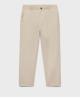 Men's Regular-Fit Linen Pants