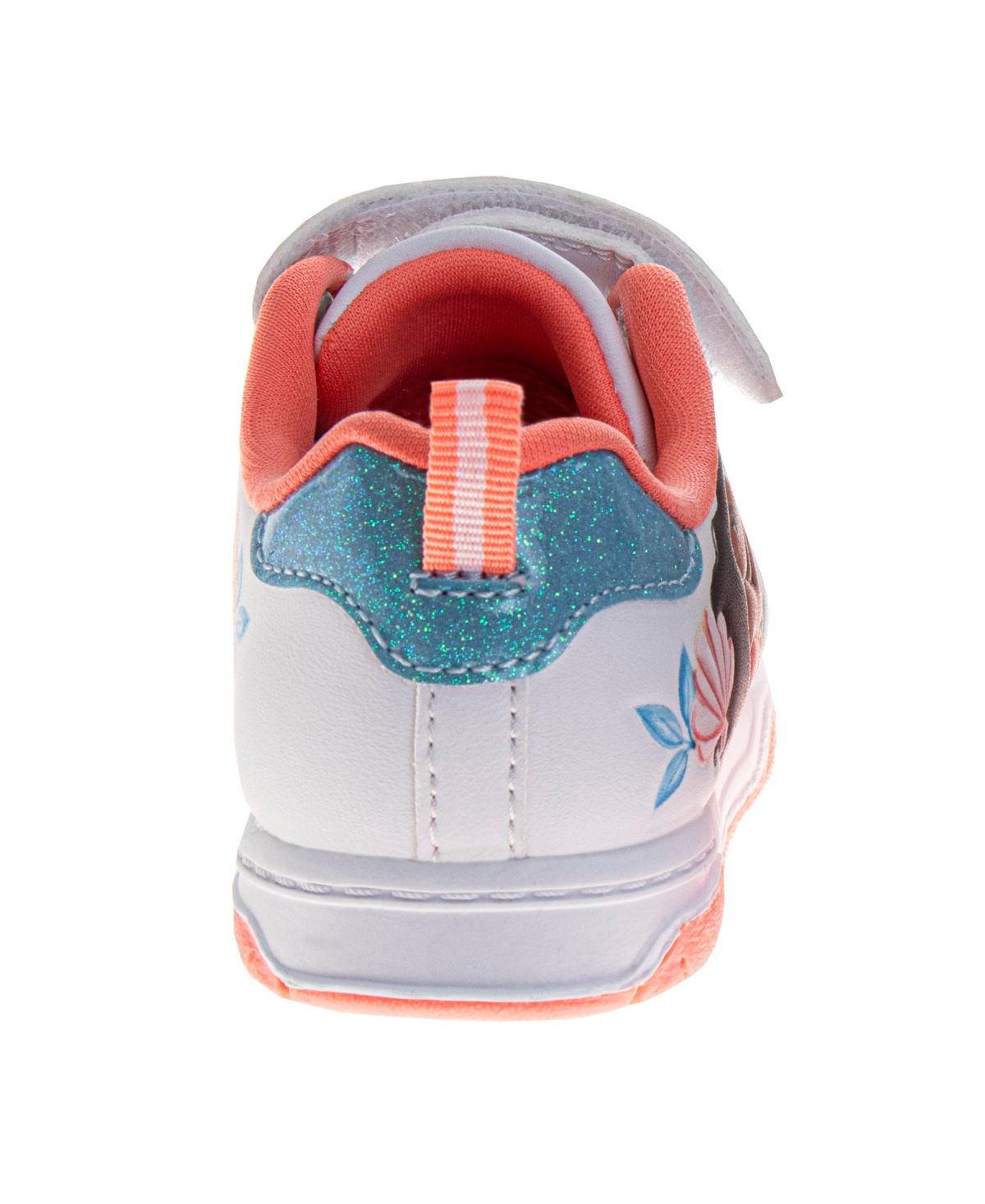 Disney Toddler Girls Moana Hook And Loop Sneakers In White