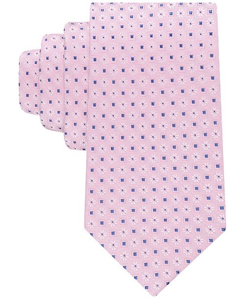 alfani Tommy Hilfiger Men's Pinzolo Floral Neat Tie Men's Fashion & Accessories