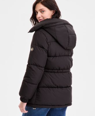 Women's Hooded Anorak Puffer Coat, Exclusively at Macy's