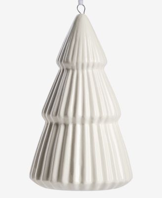 Nordic Wonderland Ceramic Tree Ornament, Macy's Exclusive