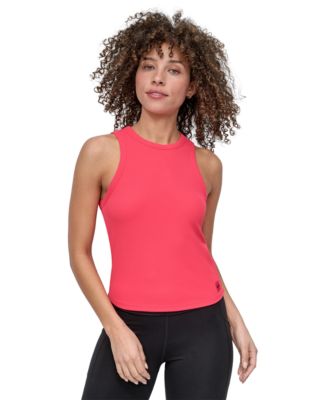 DKNY - Women's Hudson Ribbed High-Neck Tank Top