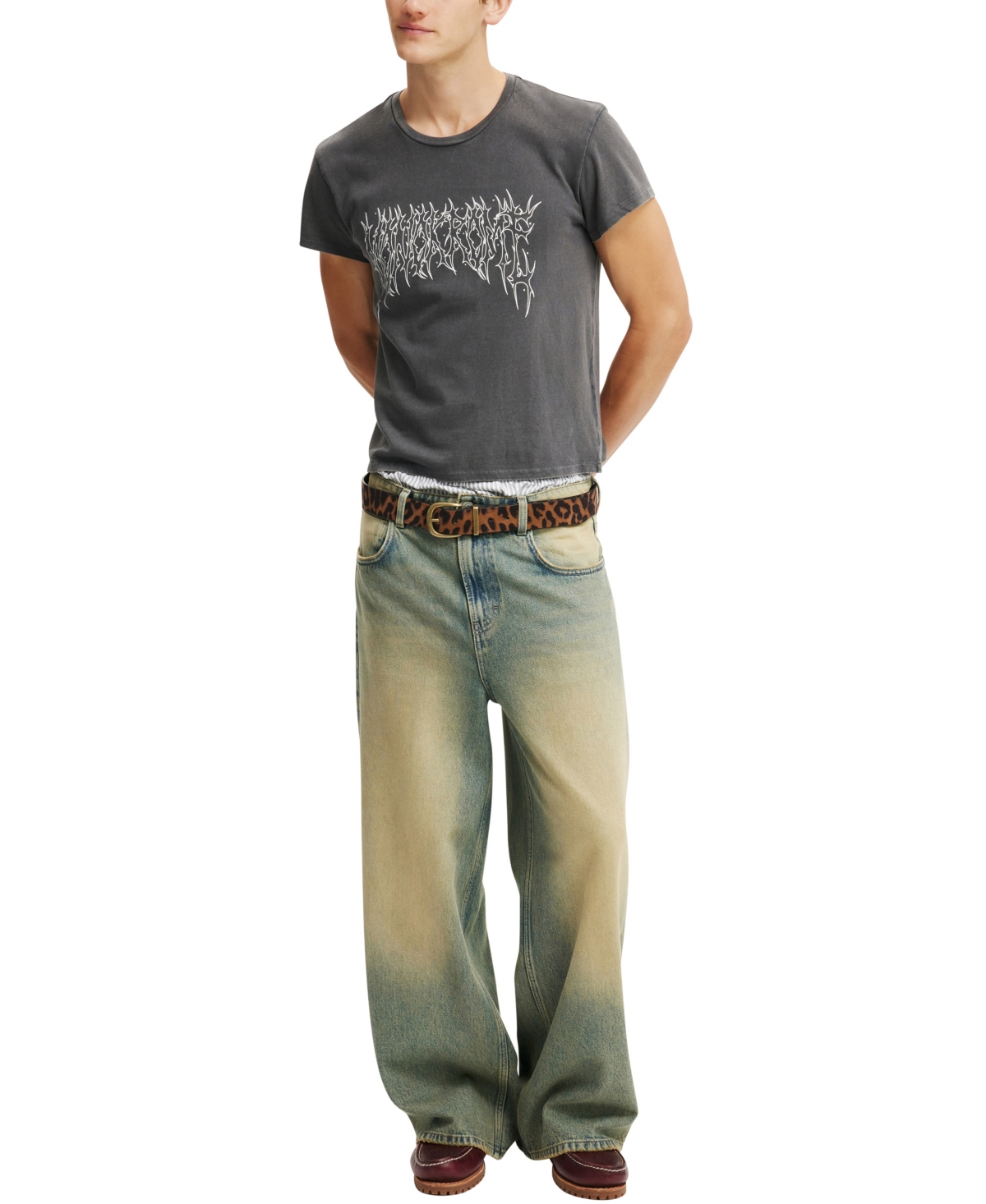 COTTON ON MEN'S BABY GRAPHIC T-SHIRT 