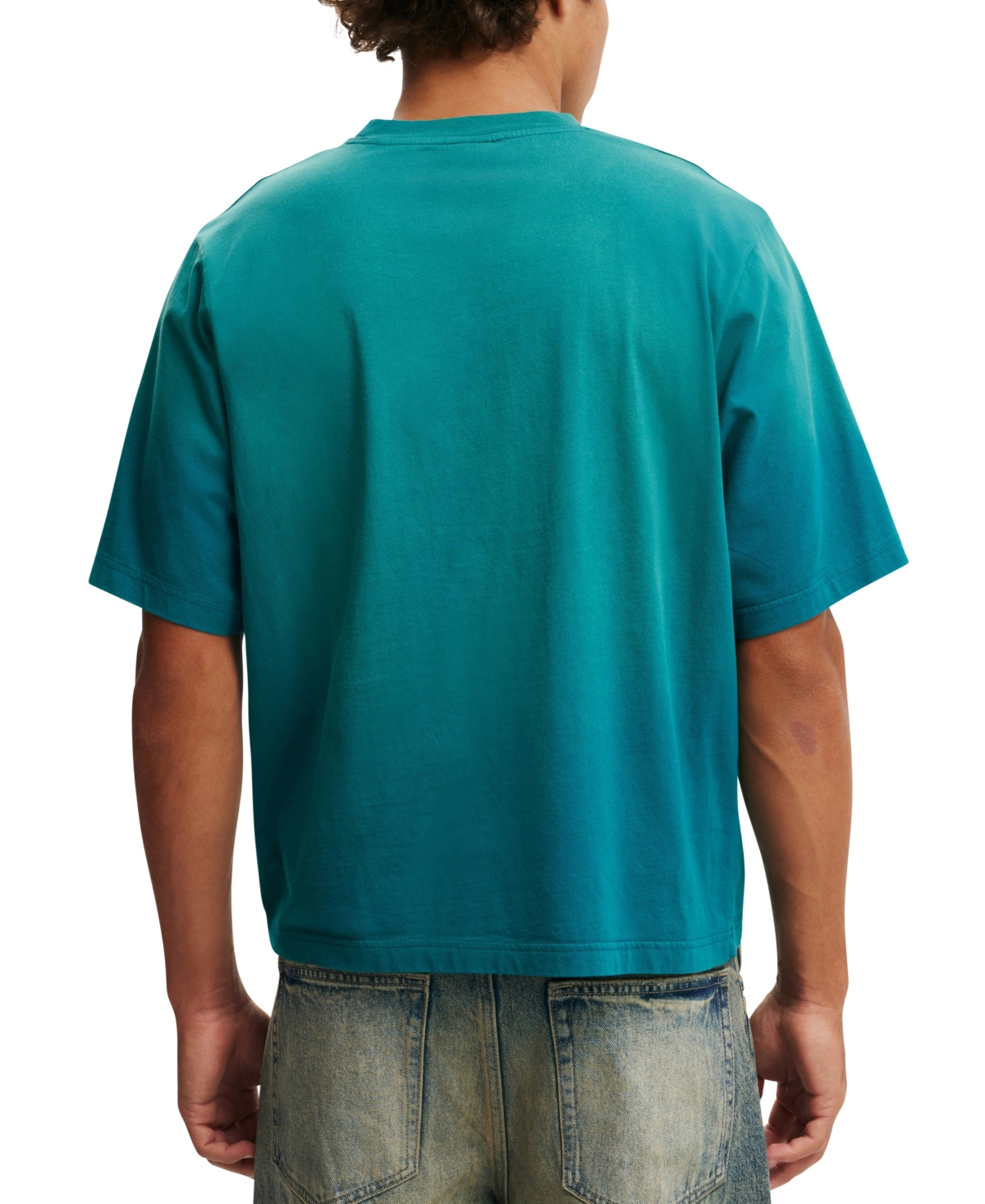 COTTON ON MEN'S CROPPED FIT GRAPHIC T-SHIRT 