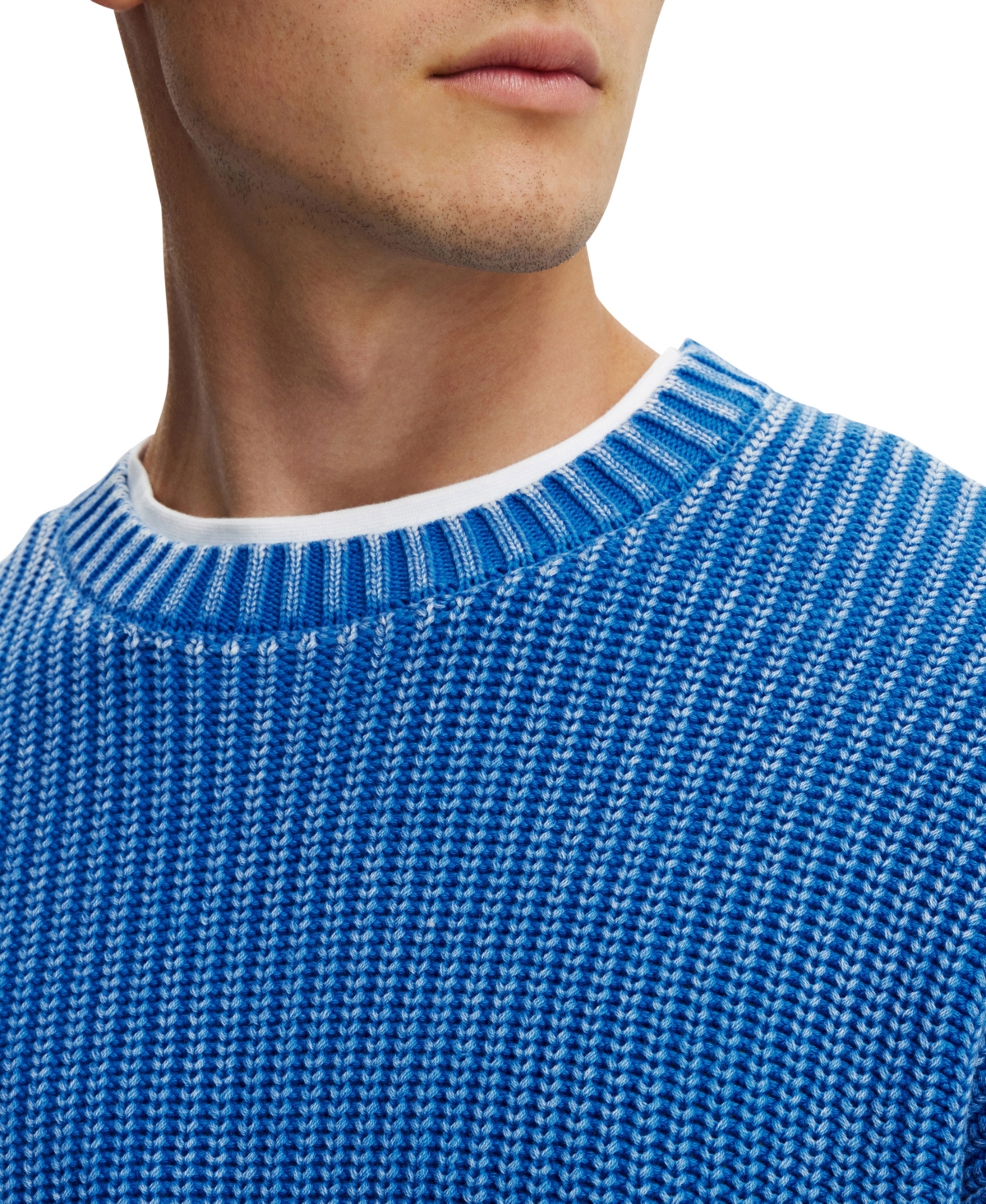 Shop Cotton On Men's Washed Box Fit Crew Knit Sweater
