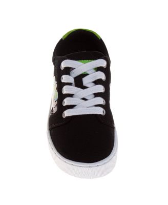 Little and Big Boys Teenage Mutant Ninja Turtles Lace Up Canvas Sneakers