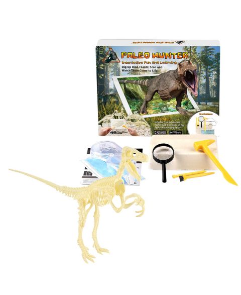 Детские игрушки HamiltonBuhl Paleo Hunter Velociraptor Rex Steam Education Dig Kit
