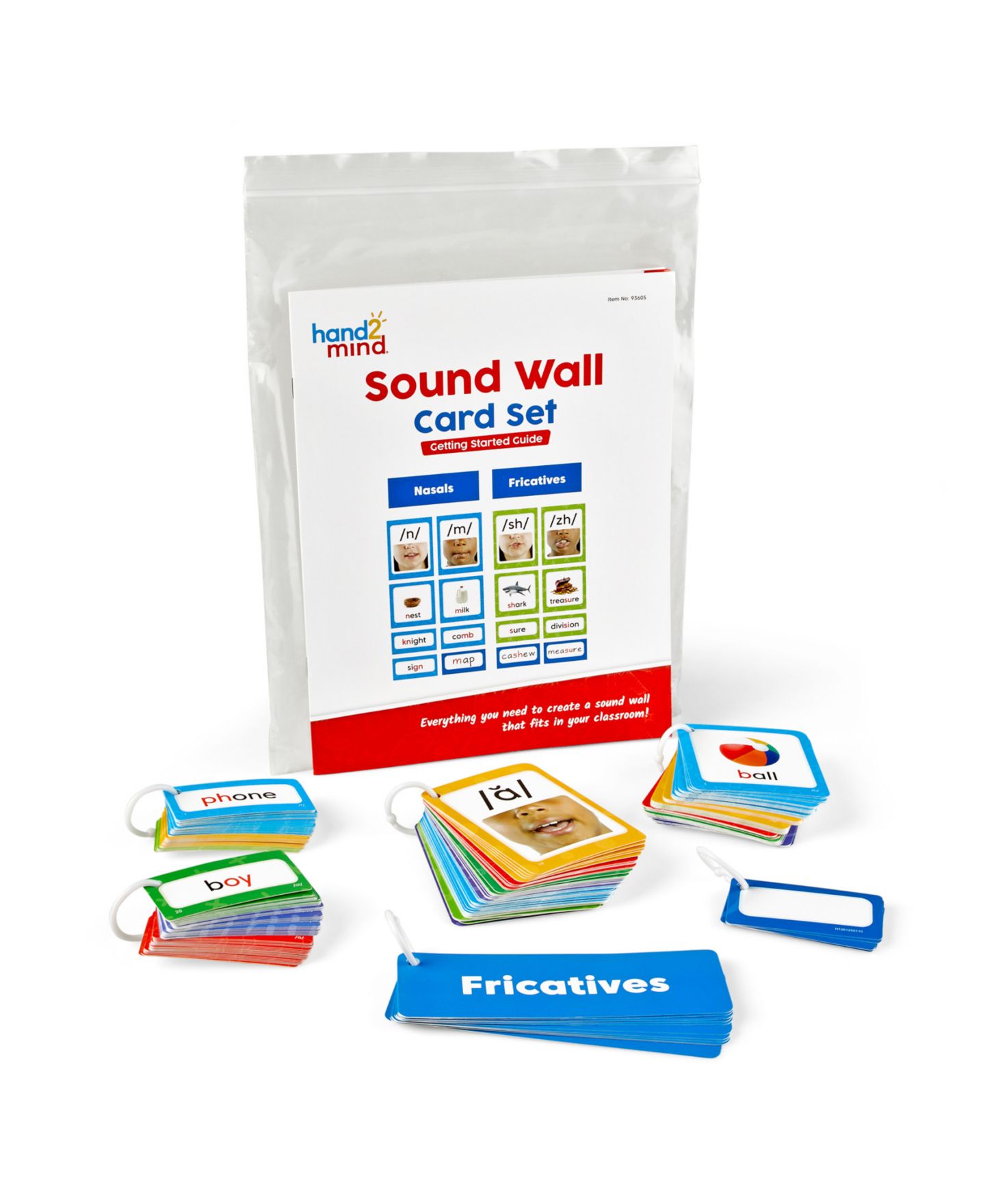 Детские игрушки Hand2Mind Sound Wall Card Set — фото 1